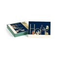 thumbnail image 2 of Masterpiece Studios Ensemble de 16 Cartes en Boîte, Bleu Marine, 2 of 3