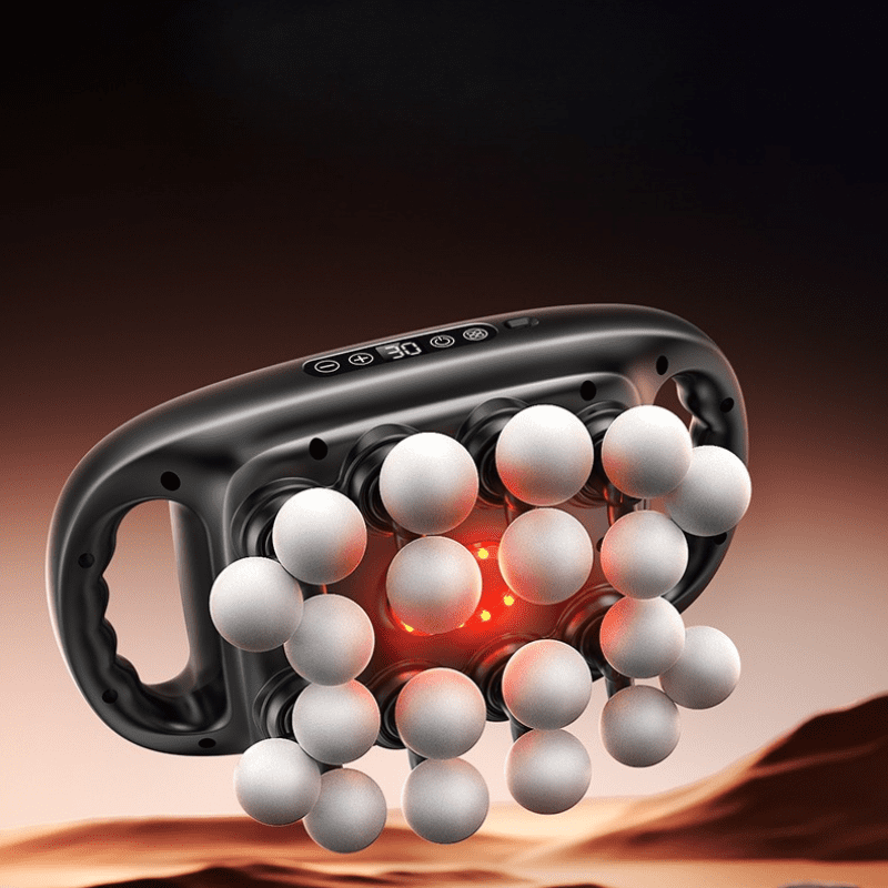 Massager - 20-Head Massage Gun for Deep Tissue with 30 Intensity Levels & 3 Smart Modes, 50kg Deep Pressure, Massager for Shoulder, Back, Waist, and Body Deep Tissue, Fast Relief