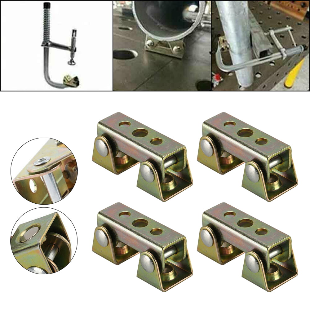 Adjustable Magnetic Welding Clamps V Pads Fixture Holder Strong Welder 2 Color K 