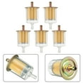 thumbnail image 1 of Bgsha 3/8\" Universal Fuel Filters Industrial Tractors Cars Trucks Motorcycles 5 PCS, 1 of 8