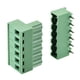 thumbnail image 5 of Conector de bloque de terminales de tornillo PCB de ángulo recto de 5.08mm de 6 pines 5 juegos, 5 of 6