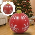 thumbnail image 5 of Christmas Inflatable Decorated Ball 23.62inch Yard Inflatable Christmas Balls Giant Xmas Tree Ornaments PVC Blow up Yard Decorations for Outside Holiday Yard Lawn Porch Decor, 5 of 7