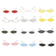 thumbnail image 5 of Minnieouse Sun Eyewear Gafas unisex Multi-funcional Moda Peso ligero Suministro de viaje para adultos Hombres Mujeres Adolescentes Lentes tipo 4 Minnieouse AP009105-04B, 5 of 6