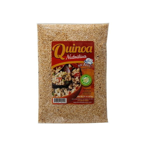 Bravo Foods Natural Quinoa – Nutritious and Versatile Andean Grain | 16 oz