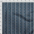 thumbnail image 3 of oneOone Tissu Georgette Viscose Rayé Ikat Imprimé au Mètre 42 Pouces de Large, 3 of 4