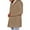 Yellow Wool Blend Coat for Men, variant on HOOMEUMY Mens Wool Blend Coat Double Breasted Design Casual Workout Long Sleeve Clothes Fashion 2025 Trendy Classic Solid Coat Front Open Jacket Black XL