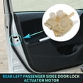 thumbnail image 2 of Motor de actuador de bloqueo de puerta de pasajero trasero izquierdo para Honda Civic 2001-2005 No.72655S5A003 Beige, 2 of 7