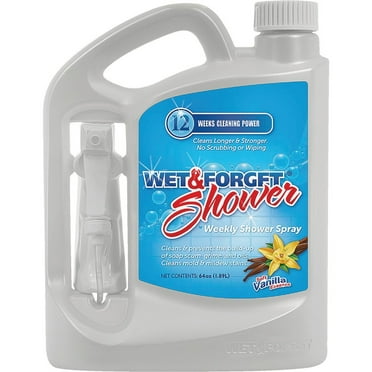 1 Pc Wet & Forget 64 Oz. Soft Vanilla Essence Weekly Shower Cleaner