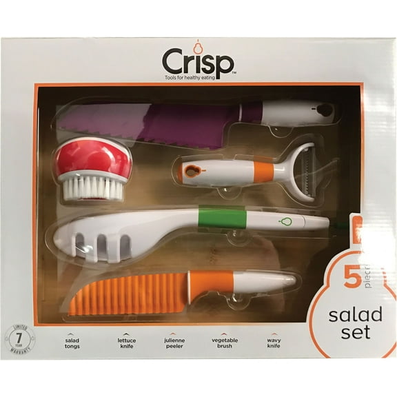 CRISP 5 PIECE SALAD SET