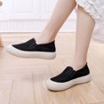thumbnail image 4 of Willtoo Women's Lace Loafers Slip-On Soft-Soled Shoes Breathable Comfortable Flat Shoes Non Slip Lightweight Walking Shoes, 4 of 4
