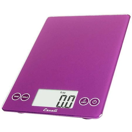 - Escali - Arti Glass Digital Food Scale 157DP Deep Purple