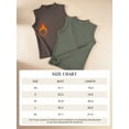 thumbnail image 5 of Anygrew Womens Warm Top with Built in Shelf Basic Stretchy Padded Camisole Casual Layering Tanks Undershirt Thermal Tank Tops Black-Army Green--Dark Grey-Brown, 5 of 6