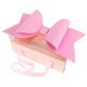 thumbnail image 1 of Caja de flores con diseño de lazo, cajas de regalo, soporte ligero de lujo para arreglos florales de regalo, 1 of 8