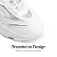 thumbnail image 2 of DREAM PAIRS Kids’ Sneakers, Lightweight Lace-Up Walking Shoes with Jelly Sole for Girls and Boys, 2 of 6
