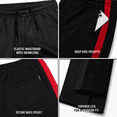 thumbnail image 4 of SOUTHPOLE Mens Sweatpants - Lightweight Stretch Tricot Joggers for Men, 3 Pack Athletic Pants, 4 of 7