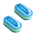 thumbnail image 1 of 2 cepillos de limpieza azules con mango, esponja limpiadora, herramienta de limpieza de azulejos, cepillos de limpieza para el hogar, cocina, fregadero, baño, baño, limpieza de paredes, acceso brillar Electrónica, 1 of 4