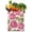 White-310, variant on Tropical Flower and Leaves Canvas Tote – Bright and Colorful Eco-Friendly Bag