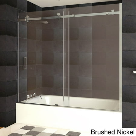 Lesscare Ultra B 58 62w X 60h Bathtub Doors Semi Frameless