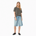 thumbnail image 2 of BELLA+CANVAS Adult Unisex Heavyweight Garment Dye T-Shirt for Crafting, Washed Charcoal, Small, 2 of 7