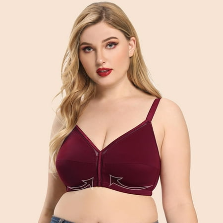

Cathalem Bunny Lingerie for Women Plus Women s Size Without Ultra-thin Steel Ring Bra Gathered Underwear Big Lingerie plus Underwear 95C