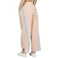 thumbnail image 4 of BRDFRL Women's Y2K Track Pants Side Striped Wide Leg Baggy Drawstring Waist Parachute Sweatpants Streetwear Khaki XL, 4 of 4