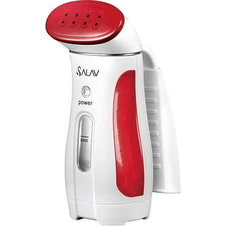 SALAV TS-01 Worldwide Travel Handheld Garment Steamer, Red