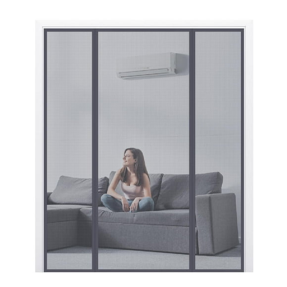 Pantalla magnética de fibra de vidrio BlueBala, 193 x 206 cm, fácil de instalar