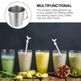 thumbnail image 4 of KAKOWELY Milk Frothing Pitcher Espresso Steaming Pitcher 700ml Stainless Steel Milk Frother Steamer Cup,4.33X"X3.94"X3.94", 4 of 5