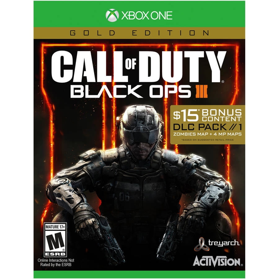 lineair Respect compileren Call of Duty Black Ops 3 Gold Edition w/ DLC (Xbox One) - Walmart.com
