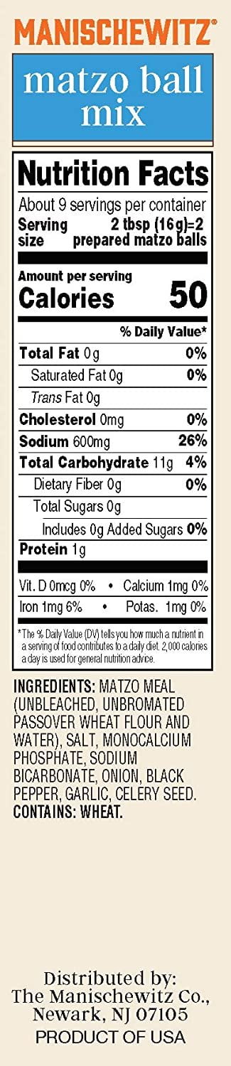 Manischewitz Matzo Ball Mix