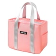 thumbnail image 1 of Bolsa Térmica Bolsa de almuerzo Oxford, bolsa enfriadora de alimentos con película de aluminio para oficinas escolares (rosa) Tmvgtek Para Estrenar, 1 of 8