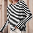 thumbnail image 3 of Vedolay Womens Tops Womens 2023 Fall Fashion Long Sleeve Sweater Ruffle Slim Fit Pullover Top,Black One Size, 3 of 4