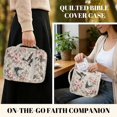thumbnail image 4 of ZUXONGSY Bird Cherry Blossom Print Bible Cover for Women Large Bible Bag Multifunctional Scripture Bag with Multiple Pockets Journal Case for Study, 4 of 7