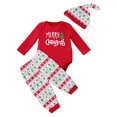 thumbnail image 6 of mgoYE Toddler Baby Boy Long Sleeve Pullover Tops + Pants 2Pcs Outfit Fall Winter Outfits Graphic Print Toddler Boy Clothes, 6 of 6