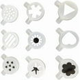 thumbnail image 4 of 9 Types In 1 Fancy Modeling Lids Accessories Of Soft Ice Cream Machine Nozzle Spare Parts Moulding Caps Inner Diameter 29mm, 4 of 6