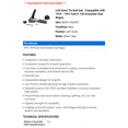 thumbnail image 2 of Left Outer Tie Rod End - Compatible with 1975 - 1991 Ford E-150 Econoline Club Wagon 1976 1977 1978 1979 1980 1981 1982 1983 1984 1985 1986 1987 1988 1989 1990, 2 of 2