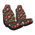 thumbnail image 2 of Salouo Strawberry2 Pattern Car Seat Covers,Universal Car Seat Protectors Easy to Install Car Cover Car Accessories Auto/rucks/Van/SUV-1, 2 of 9