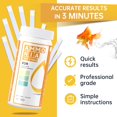 thumbnail image 2 of AAwipes Ammonia Test Strips for Fish Tank Aquarium Test Strips Aquarium Water Test Kit Freshwater Fish Tank (50), 2 of 7