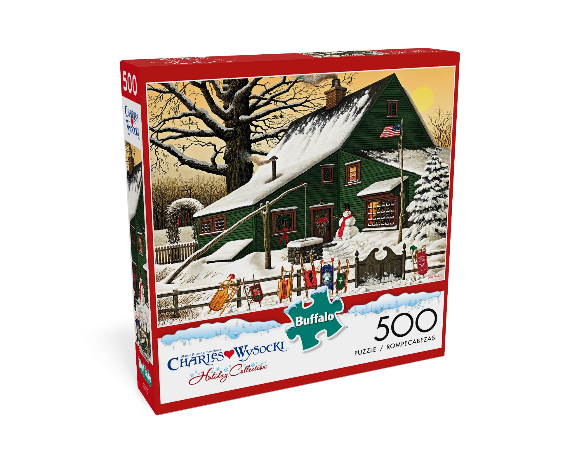 Buffalo Games - Americana Collection - Cocoa Break at the Copperfields - 500 Piece Jigsaw Puzzle