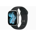 thumbnail image 1 of Restored Apple Watch Series 11 - GPS - 42mm Space Gray Aluminum Case with Black Sport Band - S/M (Refurbished), 1 of 5