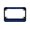 Black/Black/Lime Blue, variant on Retired Police Officer Thin Blue Lin Style Metal Motorcycle License Plate Frame Personalized/Motorcycle Accessories (Chrome/Black/White)