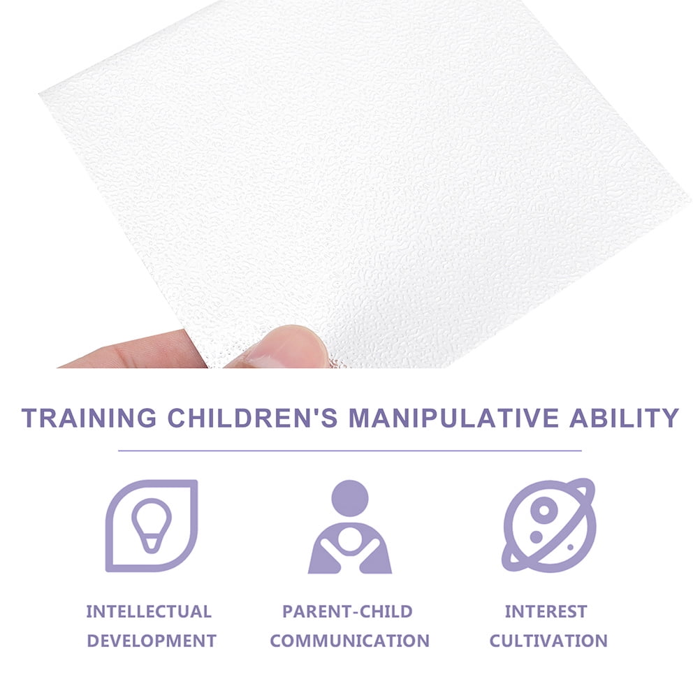 Raindrops  100 Pcs Single-sided Pearlescent Origami DIY Crafts Paper Folding Student Child