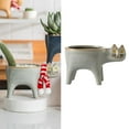 thumbnail image 3 of GROWTH TANK Pot de Fleurs en Céramique Pots de Cactus Vase Gris, 3 of 8