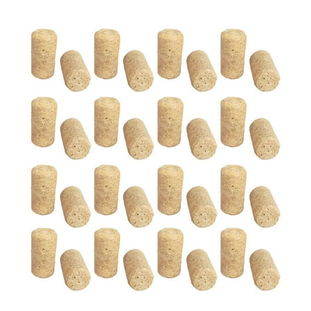 

100 Pcs 2.3CM Diameter Wine Cork Natural Wooden Wine Bottle Stoppers Sealing Cover Premium Straight Cork Stopper