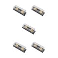 thumbnail image 3 of Riwesomey Portafusibles Anl de aleación duradera y latón-cobre para protección automotriz portafusibles automotriz base negra 100A Type2 NO2, 3 of 6