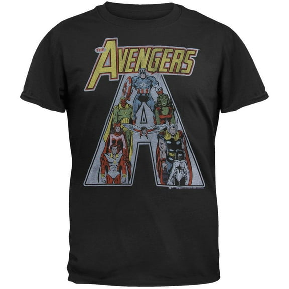 The Avengers - Vintage Team Soft T-Shirt