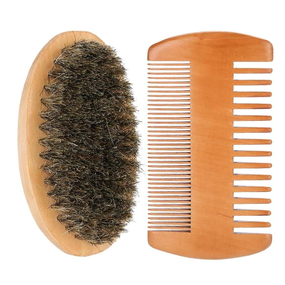 Cepillo de Limpieza de Barba Cepillo de Afeitar Cómodo, Cepillo de Barba Facial, Para El Kit de Aseo de Limpieza de Barba