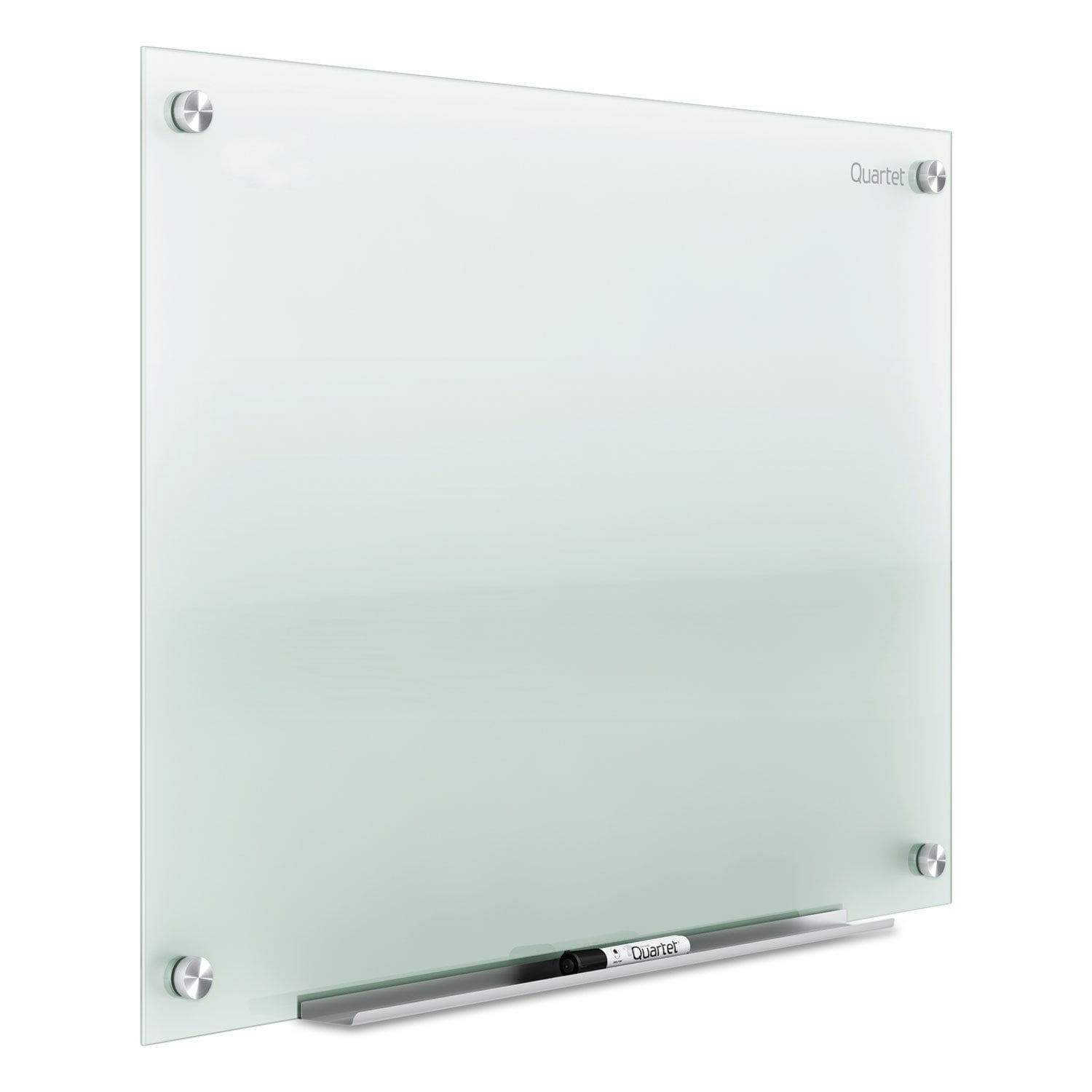 Quartet® Infinity™ Glass Dry-Erase Board, Frosted (Non-Magnetic), 3′ x 2′