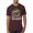 Cardinal, variant on Funny Neon Sloth | Dean Russo Art Animal Lover Mens Premium Tri Blend T-Shirt, Denim, 2XL