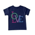 thumbnail image 5 of Favoffer Independence Day Children Tops Trendy Love Printed Round-Neck Comfortable Loose T-shirt Short Sleeve Blouse Casual Tops, 5 of 5